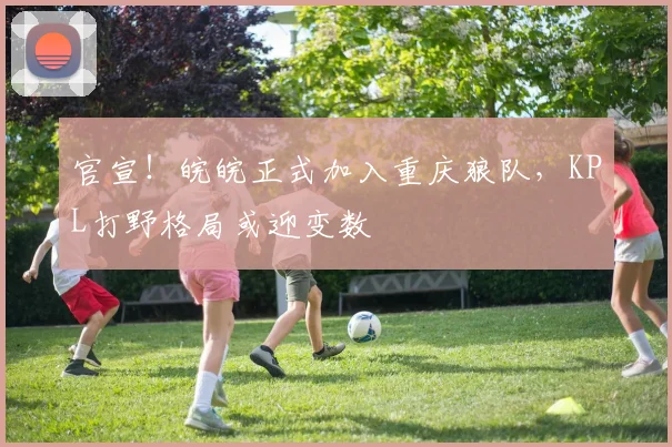 官宣！皖皖正式加入重庆狼队，KPL打野格局或迎变数