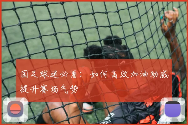 国足球迷必看：如何高效加油助威提升赛场气势